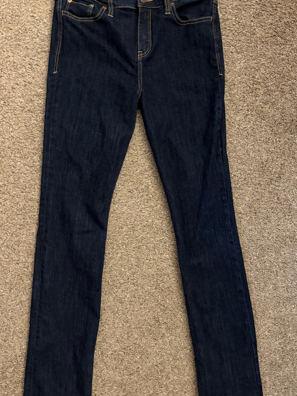 Abercrombie & Fitch Dark Blue Skinny Jeans